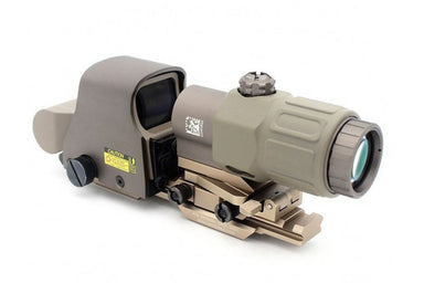 Evolution Gear XPS3 RDS Optic With G33 3x Magnifier Sets (Dark Earth)