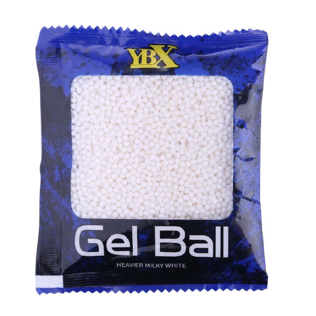 YBX 7-8mm Harder Gel Balls (White/ 10000 rds)