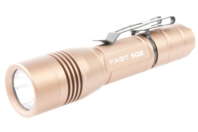 OPSMEN FAST 502 Tactical Flashlight (800 Lumen/ Tan)