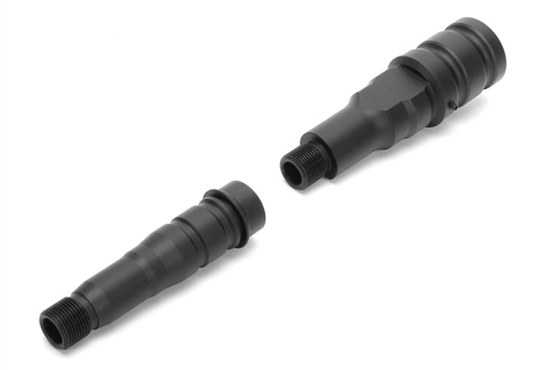 First Factory Adjustable Outer Barrel & Gas Block Set for SIG AIR MCX Virtus SBR AEG (14mm CCW)