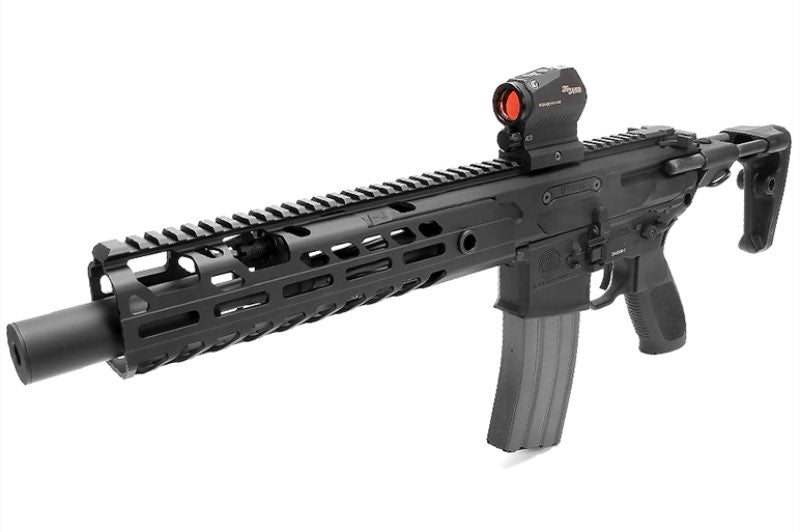 First Factory Adjustable Outer Barrel & Gas Block Set for SIG AIR MCX Virtus SBR AEG (14mm CCW)