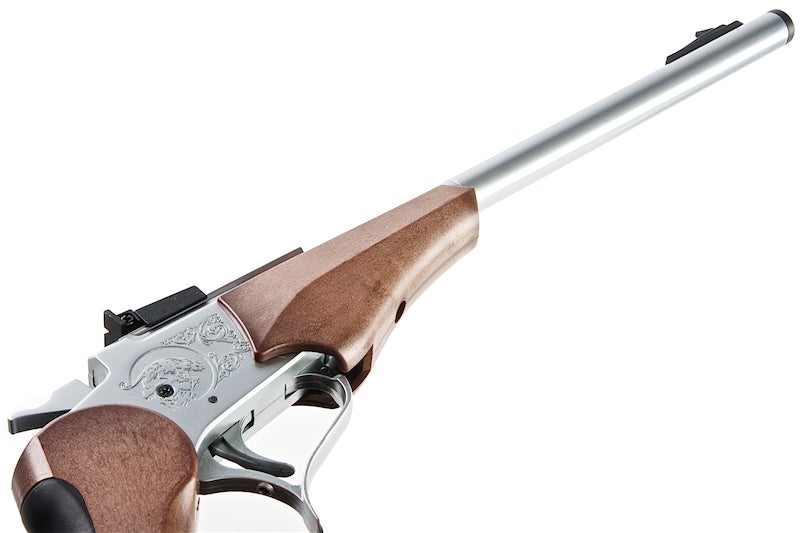Farsan Thompson G2 Contender 370mm Break-top 6mm Gas Pistol (Silver)