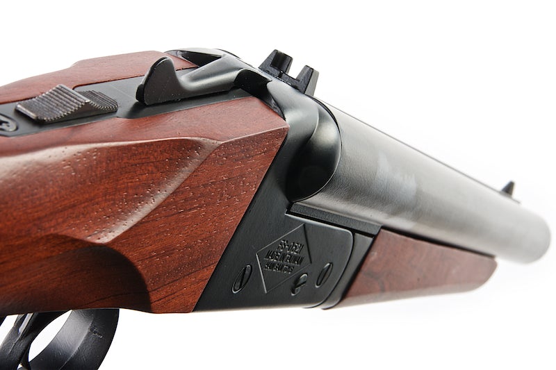 Farsan 0521 Real Wood 6mm Double Barrel Gas Shotgun (Short)