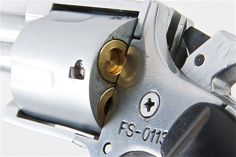 Farsan FS-0113 Metal Model Gun Revolver (Silver)