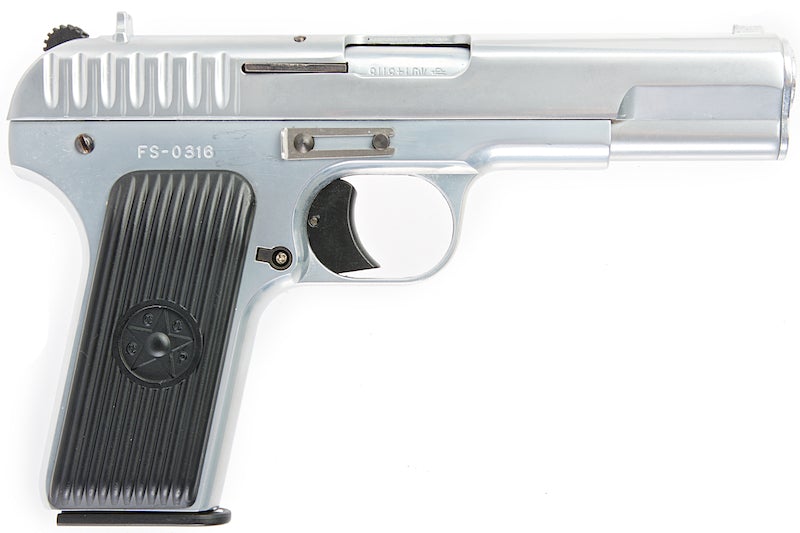 Farsan 0316 TT33 Metal Model Gun (Silver)