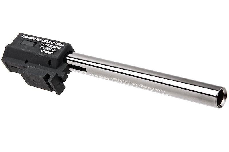 Guarder 6.02 Inner Barrel w/ Chamber Set for Marui Model 17 Gen 4 GBB Pistol (97mm)