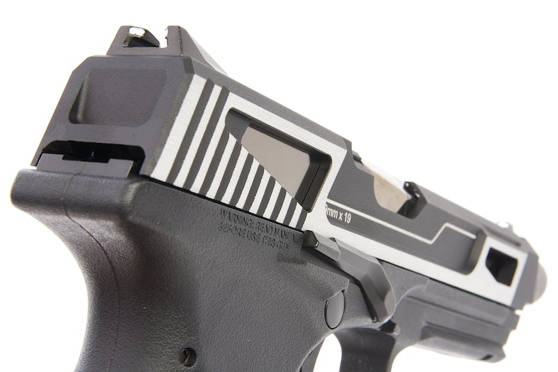 G&G GTP 9 MS GBB Pistol (Silver)
