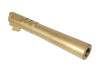 5KU 5" Stainless Outer Barrel For Marui Hi-Capa 5.1 GBB (Gold)