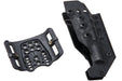 WoSport Lightweight Kydex Tactical Holster (Type-2) for M9/CZ P-01/SP-01/P07/P09 w/ X300 Flashlight
