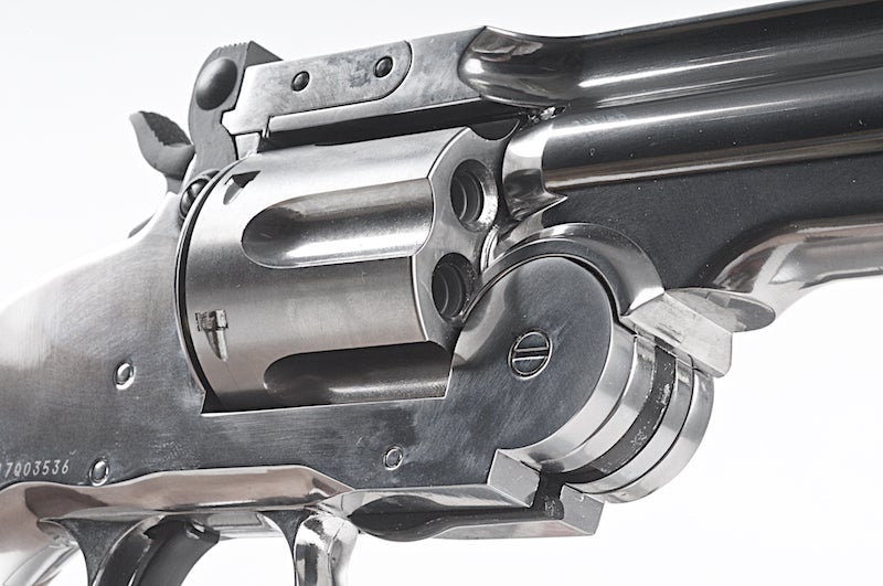 Gun Heaven 793 1877 MAJOR 3 6mm Co2 Revolver (Silver)