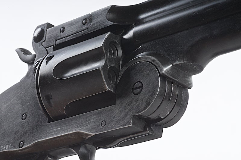 Gun Heaven 793 1877 MAJOR 3 6mm Co2 Revolver (Antique Black)