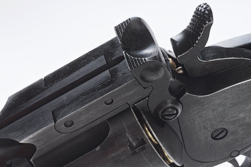 Gun Heaven 793 1877 MAJOR 3 6mm Co2 Revolver (Antique Black)