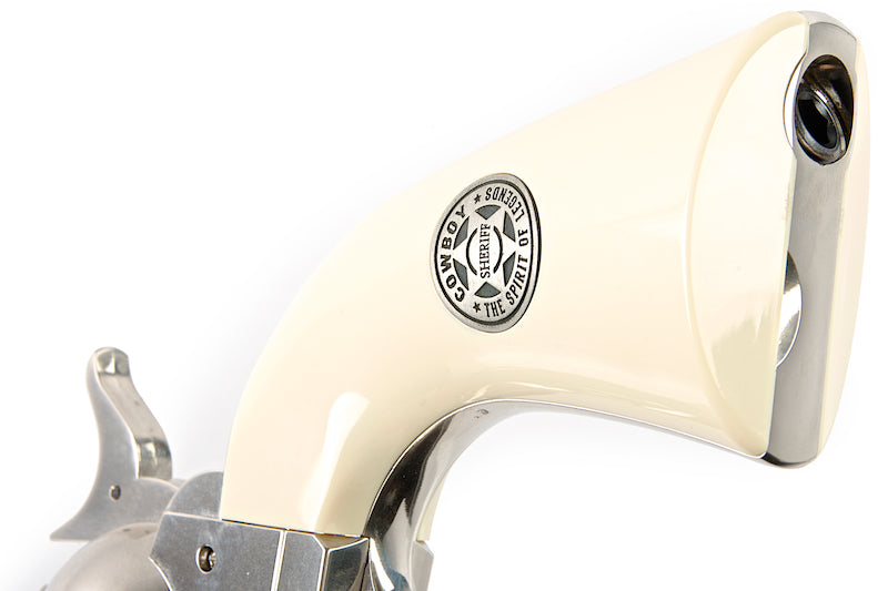 Umarex (WinGun) SAA .45 Co2 Metal Cowboy Police Revolver (Nickel Pearl/ 6mm)