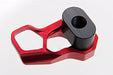 Guns Modify CNC Aluminum Magazine Release Extension for Marui M4 MWS ACC XMR (Red)