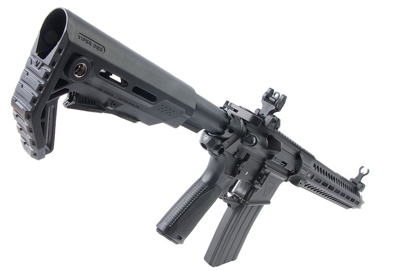 Strike Industries EMG 15.5" Tactical MWS GBB Rifle (Marui MWS Mag/ Cerakote Black)