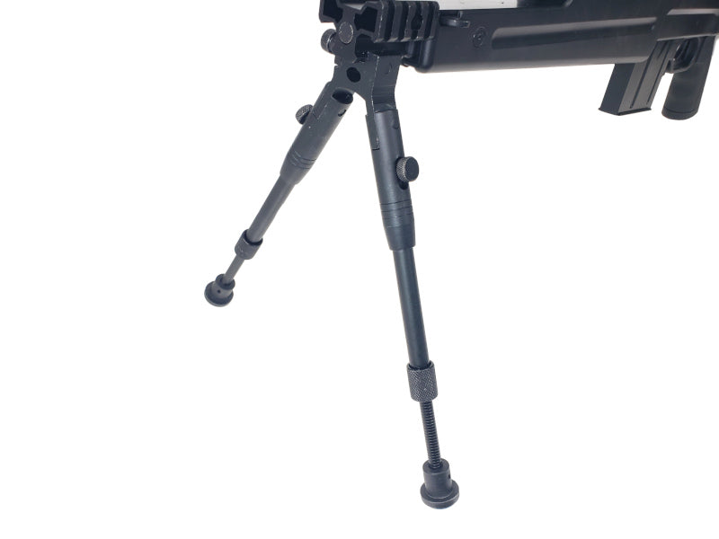 WELL MB4415D Air Cocking Sniper Rifle w/Scope & Bipod (Folding Stock)