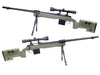 WELL MB4416D Air Cocking Sniper Rifle w/Scope & Bipod (Olive Drab)