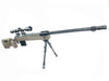 WELL MB4416D Air Cocking Sniper Rifle w/Scope & Bipod (Olive Drab)