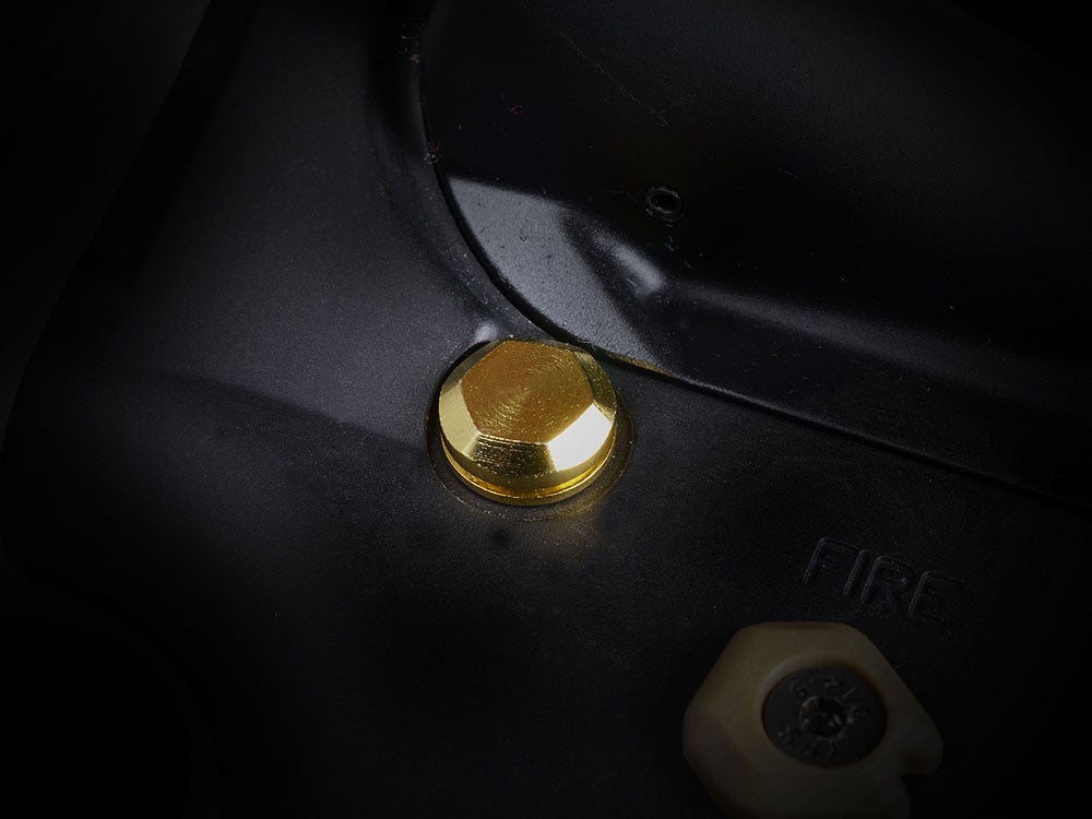 Strike Industries Steel Extended Pivot and Takedown Pins for AR GBB Rifle (Gold)
