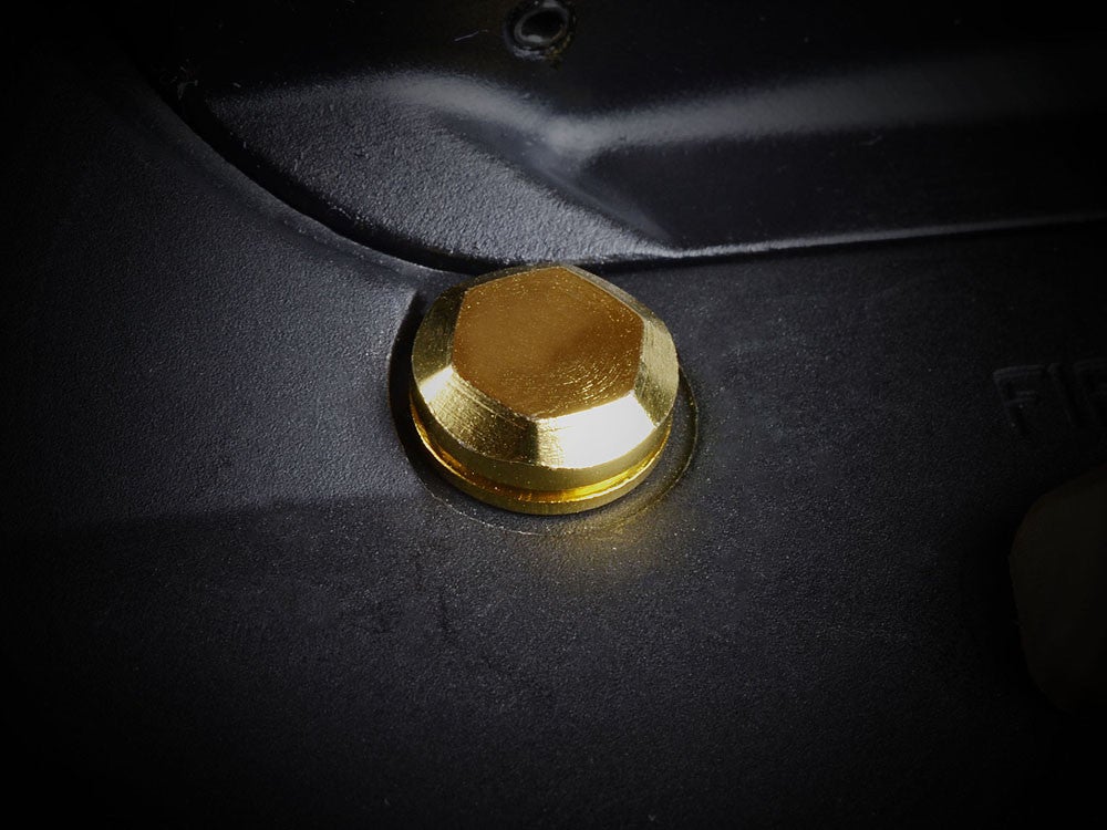 Strike Industries Steel Extended Pivot and Takedown Pins for AR GBB Rifle (Gold)