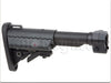 G&P Battery Carry Folding Stock (Stubby) For Tokyo Marui & G&P M4 / M16 Metal AEG Series