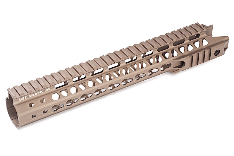 G&P MOTS 12.5 inch Upper Cut Keymod for Marui M4 / M16 (Dark Earth)