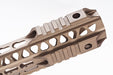 G&P MOTS 12.5 inch Upper Cut Keymod for Marui M4 / M16 (Dark Earth)