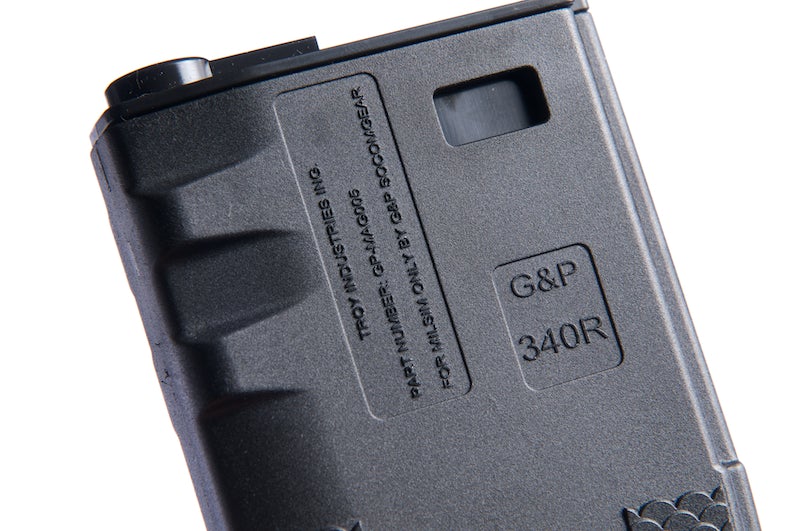 G&P/Socom Gear (Madbull) Troy BattleMag Hi-Cap 340rds Magazine
