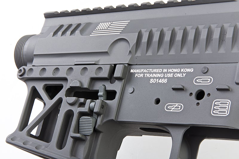 G&P Signature Receiver for Marui M4/ M16 & G&P FRS Series (Gray)