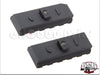 G&P M-LOK 54mm Rail Set (2pcs, Black)