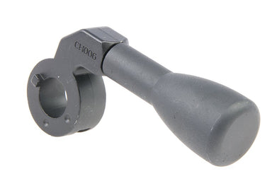 ARES Low-Profile Zinc Alloy CNC Cocking Handle for Amoeba Striker AST-01 Rifle (Matt Gray/ Type A)