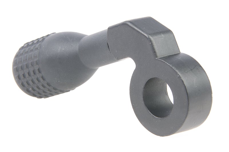ARES Low-Profile Zinc Alloy CNC Cocking Handle for Amoeba Striker AST-01 Rifle (Matt Gray/ Type B)