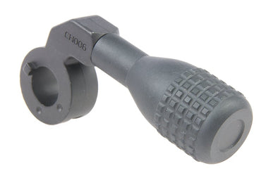 ARES Low-Profile Zinc Alloy CNC Cocking Handle for Amoeba Striker AST-01 Rifle (Matt Gray/ Type B)