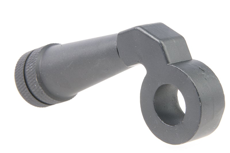 ARES Low-Profile Zinc Alloy CNC Cocking Handle for Amoeba Striker AST-01 Rifle (Matt Gray/ Type E)