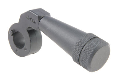 ARES Low-Profile Zinc Alloy CNC Cocking Handle for Amoeba Striker AST-01 Rifle (Matt Gray/ Type E)