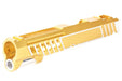Gunsmith Bros Design Super Light Single Slide for Marui Hi-Capa GBB (Gold/ Silver)