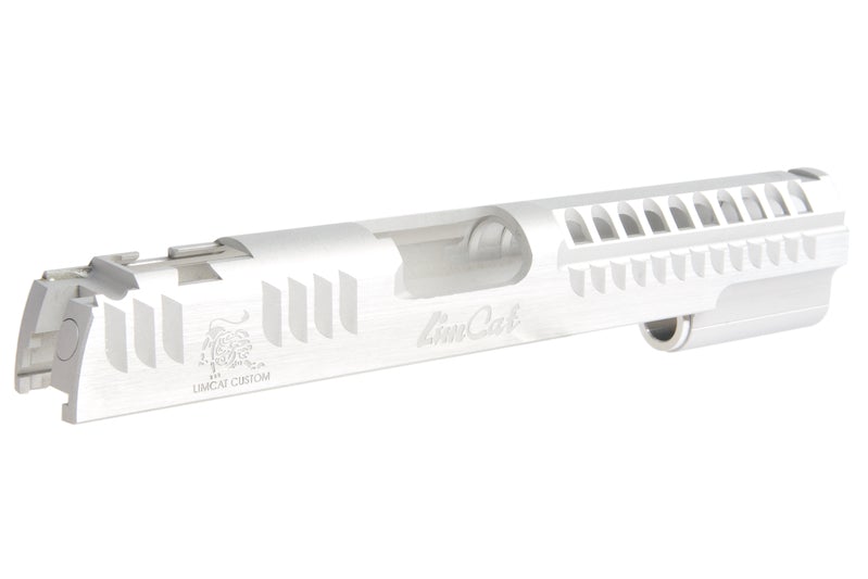 Gunsmith Bros Limcat Multic Cuts Standard Single Slide for Marui Hi-Capa GBB (Silver)