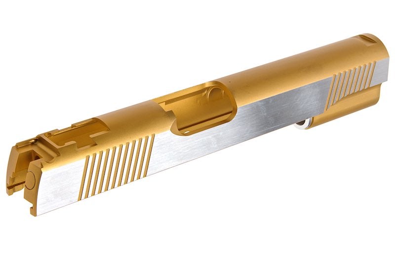 Gunsmith Bros SFA Single Slide for Tokyo Marui Hi-Capa GBB Pistol (Gold 2 Tone)