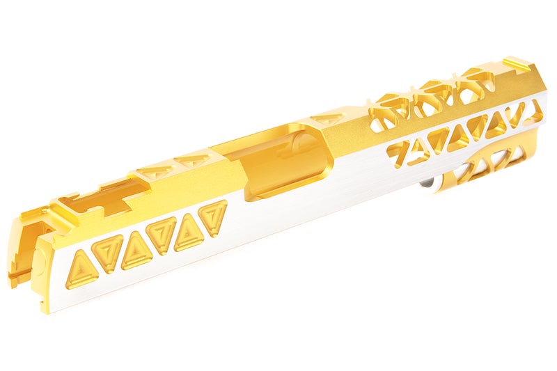 Gunsmith Bros Triangle Single Slide for Marui Hi-Capa GBB (Gold/ Silver)