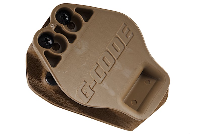 G-CODE ALL NEW Kydex Single Magazine Carrier for Beretta 92 & 96 / SIG 226 / 228 / 229 Series & Lionhart (TAN)