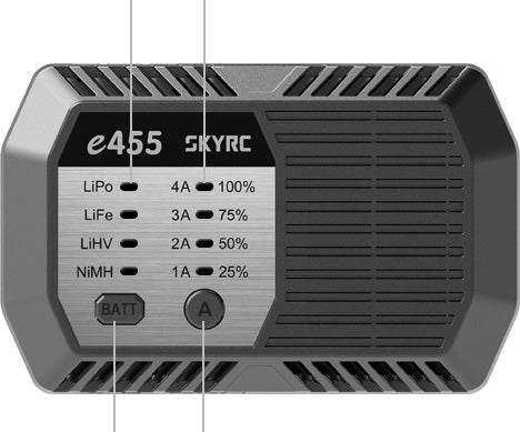 SKYRC E455 Balance 100v-240v Battery Charger (US Plug)