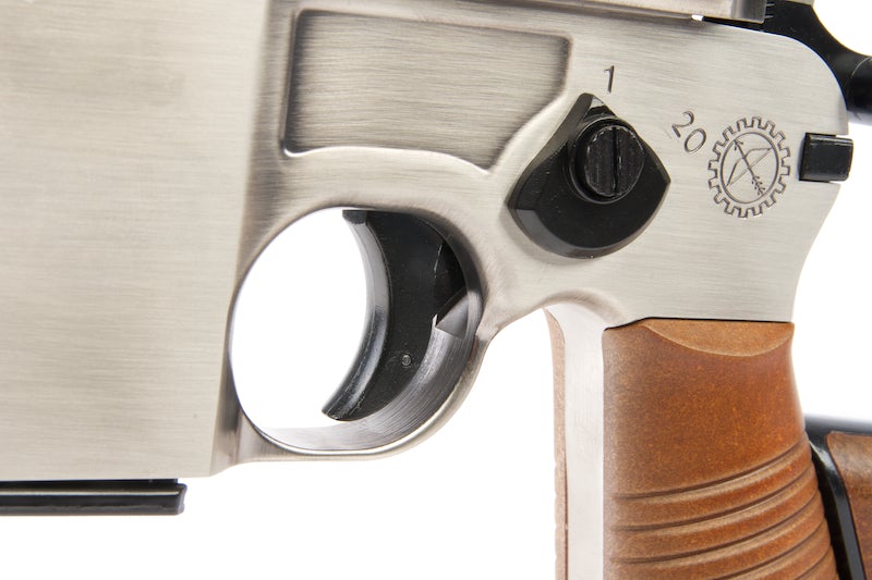 WE M712 GBB Pistol (Silver)