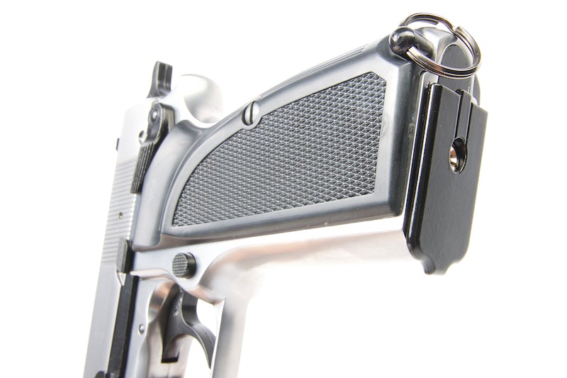 WE Hi-Power Browning MK3 GBB Pistol (Silver)