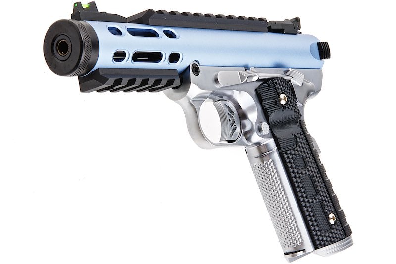 WE Galaxy 1911 GBB Pistol (Blue/ Silver)