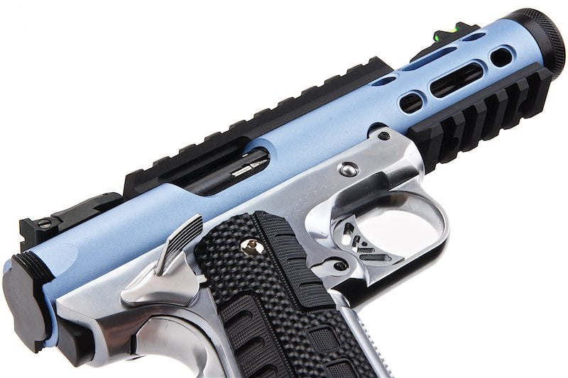WE Galaxy 1911 GBB Pistol (Blue/ Silver)