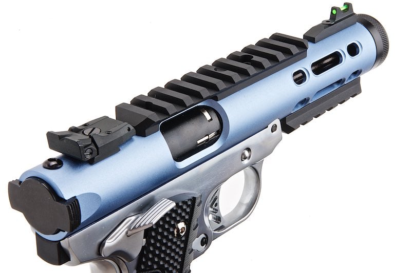 WE Galaxy 1911 GBB Pistol (Blue/ Silver)