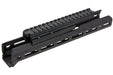 Hephaestus 10.5 inch M-lok Handguard Set w/Railed Gas Tube for GHK/ LCT AK (Type III Hard-Coat Anodized)