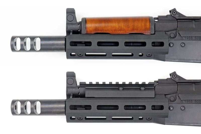Hephaestus AKS-74U M-LOK Handguard for GHK / LCT AK Series (Type III Hard-Coat Anodized)