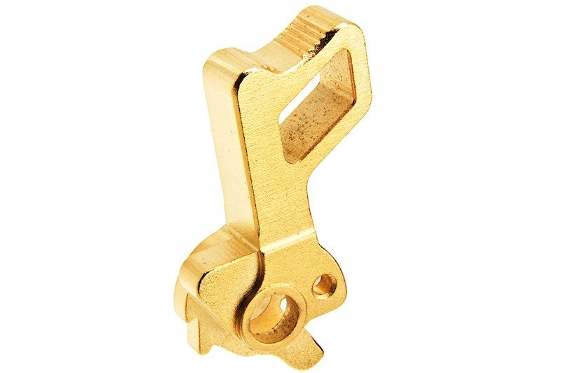 Airsoft Masterpiece CNC Steel Hammer & Sear Set for Tokyo Marui Hi-Capa/ 1911 (S Style Square/ Gold)