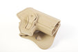 IMI Defense Roto / Retention Paddle Holster for H&K USP Compact (TAN)